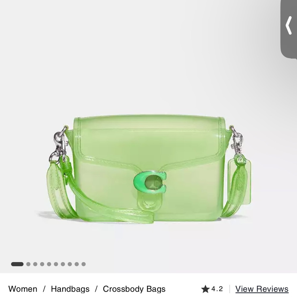 Coach Jelly Tabby Bag